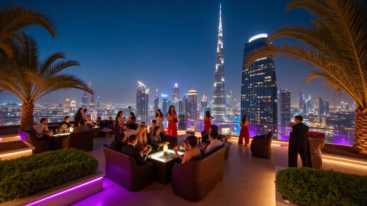 Dubai's Most Iconic Rooftop Bars: Nightlife with a View
