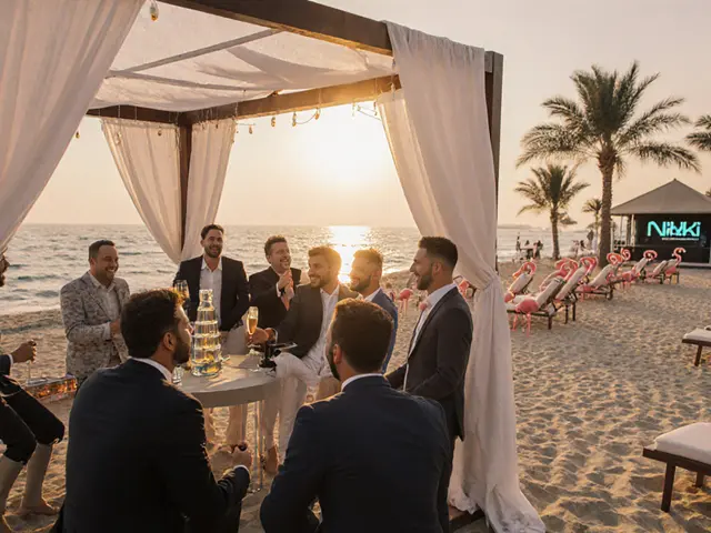 Dubai's Best Beach Clubs for a Bachelor Party Celebration